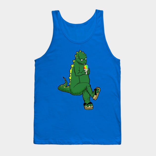 Food Monster: Shaved Ice Tank Top by Tinka Collective